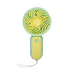 Επαναφορτιζόμενος ανεμιστήρας mini - HQ66-19 - 032186 - Yellow/Green - Image 2