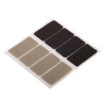 Επιφάνειες Hook+Loop Αυτοκόλλητο Γκρι/Μαύρο 48x25mm 4Σετ - 1 τεμ. - Image 2