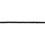PP Σχοινί Πλεγμένο Μαύρο 3mm - 1 τεμ. - Image 2