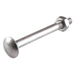 Κασονόβιδα M 6x50 Inox A2 DIN603 & Περικόχλιο - 1 τεμ.