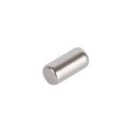 Μαγνήτης-Κύλινδρος Neodymium Ασημί 4x8mm 10Τμχ - 1 τεμ.