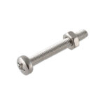 Μηχ/βιδα Κυλινδρ SL & Περικόχλιο M4x10 Inox A2 DIN84 10Τμχ - 1 τεμ. - Image 2