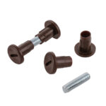 Βίδα Σύνδεσης M6x30-39mm Ατσάλι/Πλαστικό Καφέ - 1 τεμ.