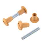 Βίδα Σύνδεσης M6x39-45mm Ατσάλι/Πλαστικό Καφέ Ανοικτό - 1 τεμ. - Image 2