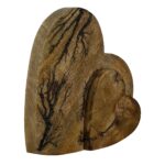 Διακοσμητικό ArteLibre Καρδιές Καφέ Ξύλο 17x17cm - 1 τεμ. - Image 3