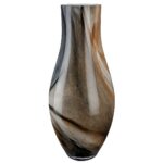 Βάζο ArteLibre Καφέ Γυαλί 40cm - 1 τεμ. - Image 3