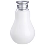 Βάζο ArteLibre Retro Λευκό/Ασημί Γυαλί 36cm - 1 τεμ.