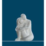 Διακοσμητικό ArteLibre Ζευγάρι Αγκαλάζιεται Λευκό Κεραμικό 25cm - 1 τεμ. - Image 2
