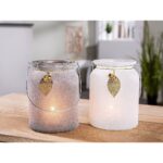 Θήκη Ρεσώ ArteLibre Με Χερούλι Γυαλί 11x11x14.5cm Σε 2 Χρώματα - 1 τεμ. - Image 2