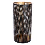 Φανάρι ArteLibre Μαύρο Μέταλλο 26.5cm - 1 τεμ.