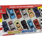 Αυτοκινητάκια Auto Sport Μέταλλο/Πλαστικό 6.5cm Σε Διάφορα Χρώματα Σετ 12Τμχ Για 3+ Ετών - 1 τεμ.