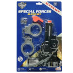 Σετ Παιχνιδιού Special Forces Μαύρο/Ασημί/Πλαστικό 22cm - 1 τεμ.