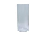 Διάφανο γυάλινο βάζο σωλήνας 34,5cm [10705142] - 2 τεμ.
