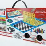 Επιτραπέζιο Παιχνίδι Mini Giochi Σετ 5 Σε 1 Πλαστικό Για 6+ Ετών - 1 τεμ.
