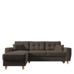 Καναπές Γωνιακός ArteLibre Αναστρέψιμη Γωνία JESSIE 235x160x85cm Καφέ - 1 τεμ.