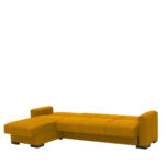 Καναπές Κρεβάτι Γωνιακός ArteLibre JOSE Μουσταρδί 270x150x86cm - 1 τεμ. - Image 3