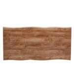 Τραπέζι Τραπεζαρίας ArteLibre AOSA Honey Maple/Μαύρο MDF/Μέταλλο 160x90x76cm - 1 τεμ. - Image 5