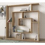 Βιβλιοθήκη ArteLibre Ithaki Φυσικό 125x22x130cm - 1 τεμ. - Image 3