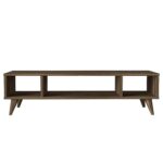 Έπιπλο Τηλεόρασης ArteLibre Samos Σκούρο Καφέ 120x35x40cm - 1 τεμ. - Image 4