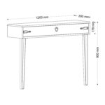 Κονσόλα ArteLibre Thira Καφέ 120x35x90cm - 1 τεμ. - Image 6