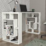 Γραφείο ArteLibre LINE Λευκό Μοριοσανίδα/Μελαμίνη 140x60x74cm - 1 τεμ. - Image 4