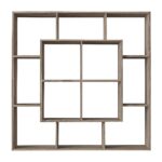Βιβλιοθήκη ArteLibre NISIROS Cordoba Μοριοσανίδα/Μελαμίνη 136x22x136cm - 1 τεμ. - Image 2