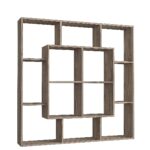 Βιβλιοθήκη ArteLibre NISIROS Cordoba Μοριοσανίδα/Μελαμίνη 136x22x136cm - 1 τεμ.