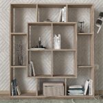 Βιβλιοθήκη ArteLibre NISIROS Cordoba Μοριοσανίδα/Μελαμίνη 136x22x136cm - 1 τεμ. - Image 3