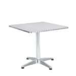 Τραπέζι ArteLibre Αλουμινίου CALLISTO Ασημί 70x70x70cm - 1 τεμ. - Image 2