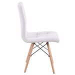 Καρέκλα ArteLibre CUPPLESSUS Λευκό PU 43x55x86cm - 1 τεμ. - Image 2
