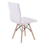 Καρέκλα ArteLibre CUPPLESSUS Λευκό PU 43x55x86cm - 1 τεμ. - Image 3