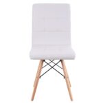 Καρέκλα ArteLibre CUPPLESSUS Λευκό PU 43x55x86cm - 1 τεμ. - Image 5