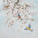 Πίνακας ArteLibre "Ζωϊκό Βασίλειο" Καμβάς 80x80cm - 1 τεμ.