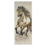 Πίνακας ArteLibre "Άλογο" Καμβάς 60x150x3cm - 1 τεμ.
