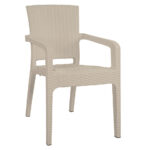 Καρέκλα Κήπου ArteLibre Μπεζ Rattan 58x55x87cm - 1 τεμ.