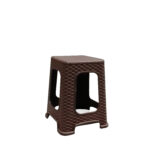 Σκαμπό ArteLibre Καφέ Rattan 35x35x46cm - 1 τεμ. - Image 2