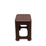 Σκαμπό ArteLibre Καφέ Rattan 35x35x46cm - 1 τεμ. - Image 4