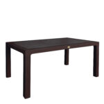 Τραπέζι Κήπου ArteLibre Eco Καφέ Ανακυκλωμένο PP 150x90x74cm - 1 τεμ.