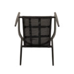 Πολυθρόνα Κήπου ArteLibre LIVINGSTONE Μαύρο/Γκρι Αλουμίνιο/Rattan 56x55x76cm - 1 τεμ. - Image 9