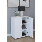 Παπουτσοθήκη ArteLibre MASEGO Λευκό Μοριοσανίδα 35x72x80cm - 1 τεμ. - Image 4