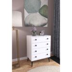 Συρταριέρα ArteLibre AMARI Λευκό Μοριοσανίδα 72x43x96cm - 1 τεμ. - Image 3