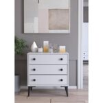 Συρταριέρα ArteLibre AMARI Λευκό Μοριοσανίδα 72x43x79cm - 1 τεμ. - Image 2