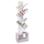 Βιβλιοθήκη ArteLibre BADRU Λευκό Μοριοσανίδα 40x19.5x150cm - 1 τεμ.