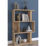 Βιβλιοθήκη ArteLibre IMAMU Δρυς Μοριοσανίδα 72x22x108.8cm - 1 τεμ. - Image 2