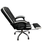 Καρέκλα Γραφείου OPTISEAT Μαύρο/Λευκό PVC/Μέταλλο 67x65x105-115cm - 1 τεμ. - Image 4