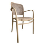 Πολυθρόνα Κήπου ArteLibre CANARY Cappuccino PP 55x52x86cm - 1 τεμ.