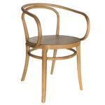 Καρέκλα Επαγγελματική ArteLibre PANDORA Φυσικό Ξύλο 48x48x88cm - 1 τεμ.