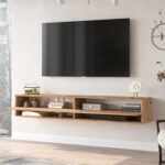Έπιπλο Τηλεόρασης ArteLibre SONNING Πεύκο Μοριοσανίδα 180x31.6x29.6cm - 1 τεμ. - Image 3