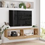 Έπιπλο Τηλεόρασης ArteLibre BERKSHIRE Πεύκο Μοριοσανίδα 140x31.6x29.6cm - 1 τεμ. - Image 4