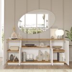 Μπουφές ArteLibre BOWES Πεύκο/Λευκό Μοριοσανίδα 180x44.5x75cm - 1 τεμ. - Image 3